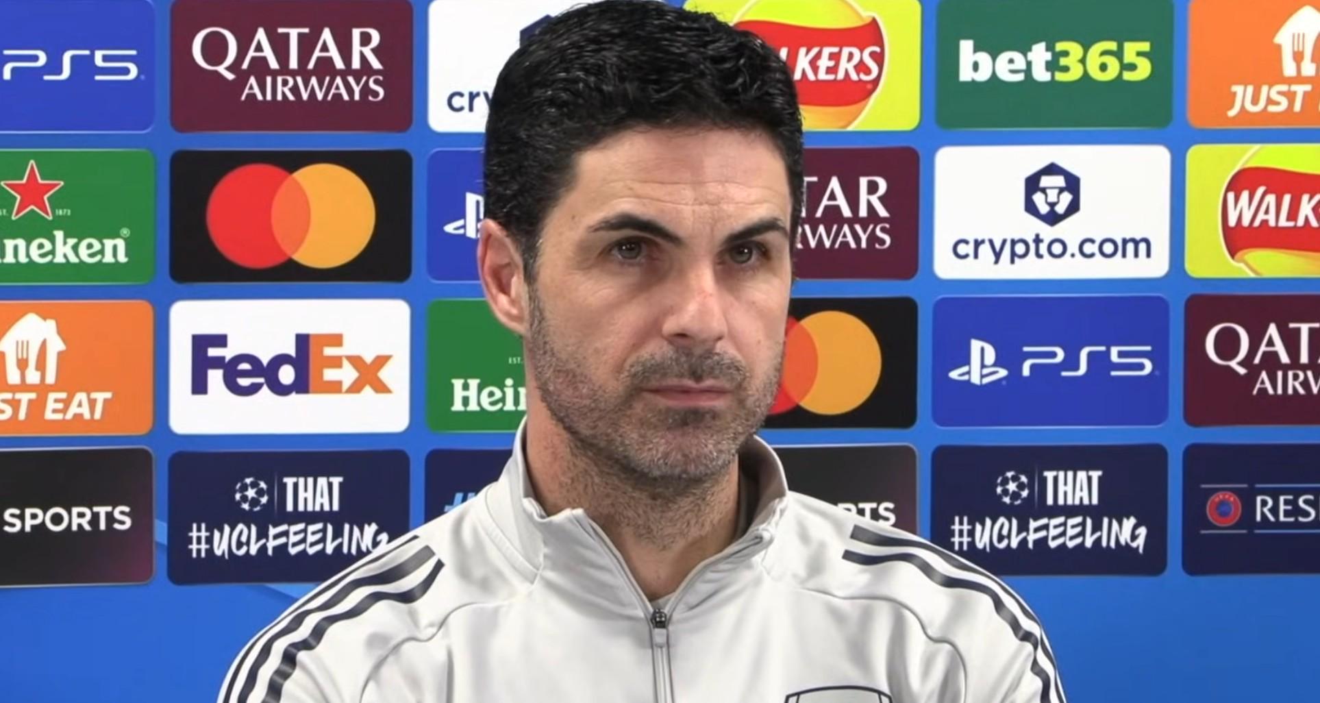 开云体育2023-阿尔特塔：萨利巴和廷贝尔有些小伤在身，他们无法出战凯拉特